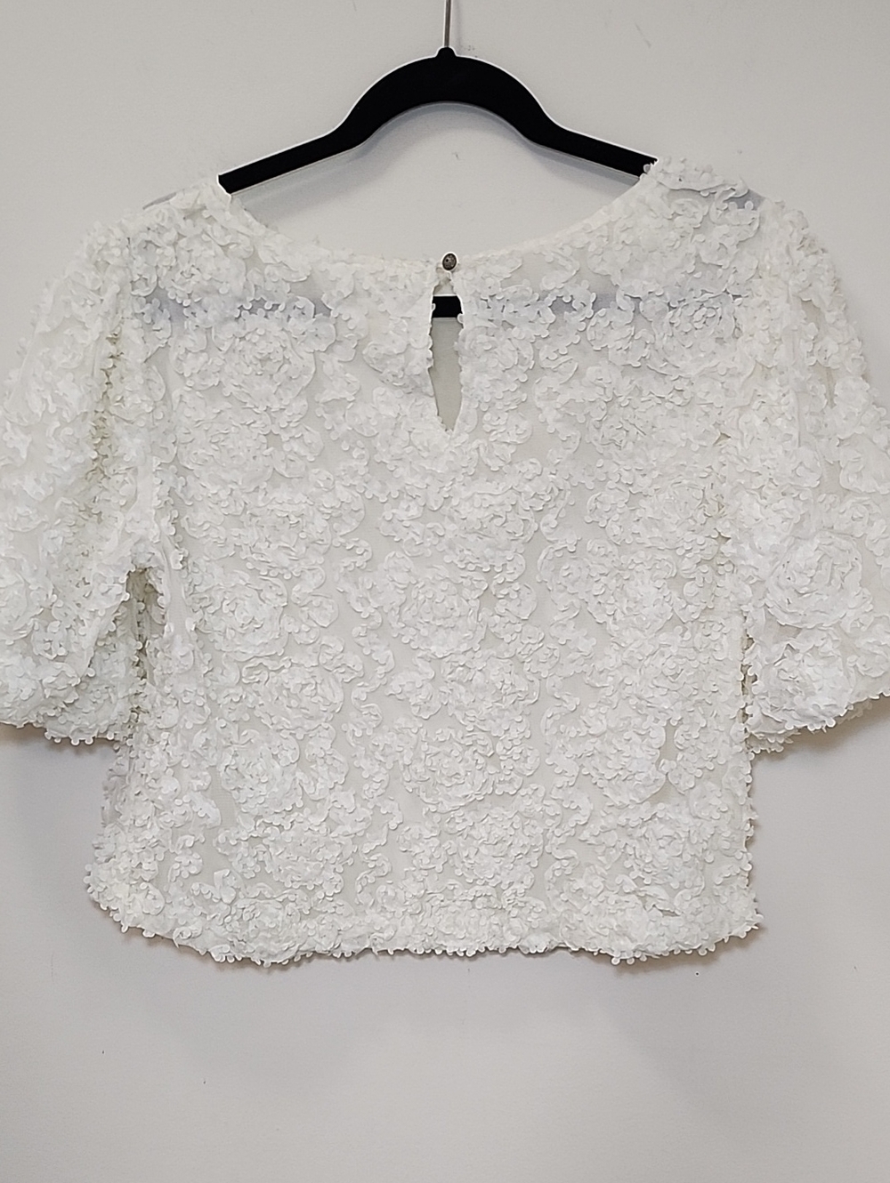 Anthropologie Maeve Presley Applique Blouse Size Small - Picture 12 of 16